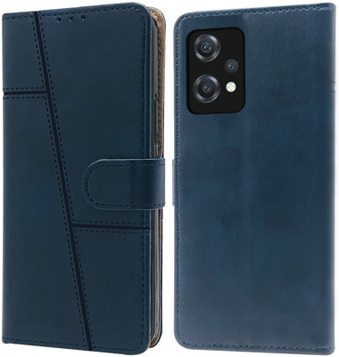 spaziogold Flip Cover for Realme 9 Pro 5G/OnePlus Nord CE2 Lite 5G(360-Degree Protection | Built-in Card Slots)(Blue, Dual Protection, Pack of: 1)