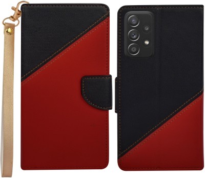 Flipkart SmartBuy Flip Cover for Samsung Galaxy A52s 5G(Red, Dual Protection, Pack of: 1)