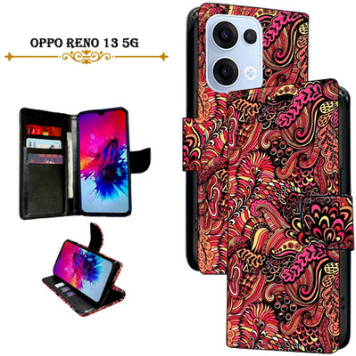 Cutemart Flip Cover for realme 13 5G(Red, Pack of: 1)