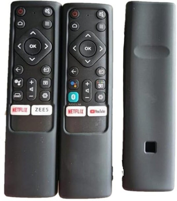 LUNAGARIYA Flip Cover for Nokia/Lloyd LED TV Remote(Black, Silicon)