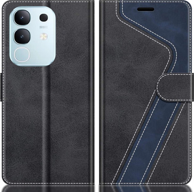 CYOR Flip Cover for VIVO T4X 5G(Black, Multicolor, Dual Protection, Pack of: 1)
