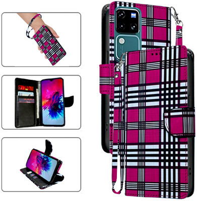 PARGO Flip Cover for Vivo V30 Pro 5G(Pink, Pack of: 1)