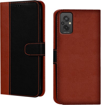 Flipkart SmartBuy Back Cover for Mi Redmi 11 Prime(Black, Brown, Dual Protection, Pack of: 1)