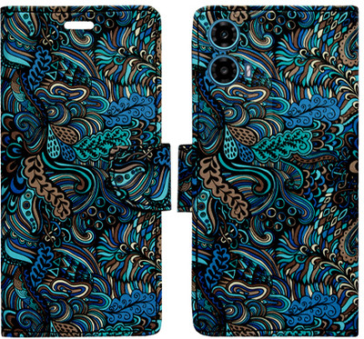 Toklot Flip Cover for Vivo Y300 5G(Blue, Pack of: 1)
