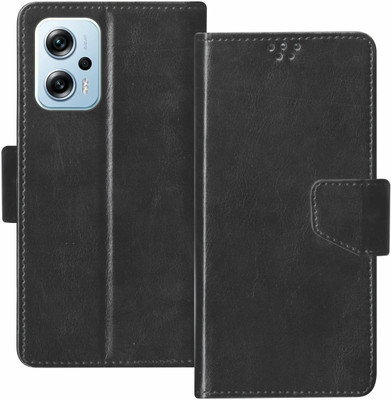 SBMS Flip Cover for Redmi K50i 5G(Black, Shock Proof, Pack of: 1)