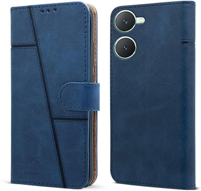 spaziogold Flip Cover for Realme P3 Ultra 5G(Blue, Dual Protection, Pack of: 1)