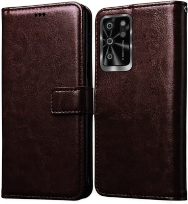 Insta Style Flip Cover for Lava Yuva Pro 4G(Brown, Magnetic Case, Pack of: 1)