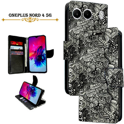 Mxkart Flip Cover for OnePlus Nord 4 5G(Black, Pack of: 1)