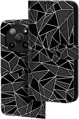 Knotyy Flip Cover for Lava Agni 2 5G(Black, Dual Protection, Pack of: 1)