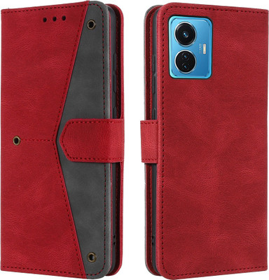 Autofocus Flip Cover for IQOO Z6 44W(Multicolor, Cases with Holder, Pack of: 1)