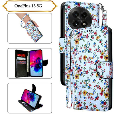 PARGO Flip Cover for OnePlus 13 5G(White, Pack of: 1)