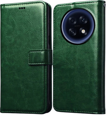 Casotec Flip Cover for Oppo F31 Pro Plus 5G(Green, Pack of: 1)
