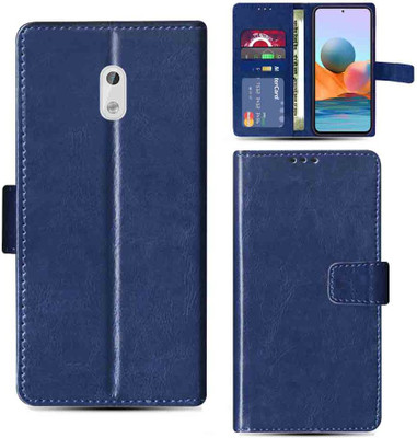 Kalua Mall Flip Cover for Nokia 3 flip cover | Nokia TA-1032 flip cover | Blue(Blue, Magnetic Case, Pack of: 1)