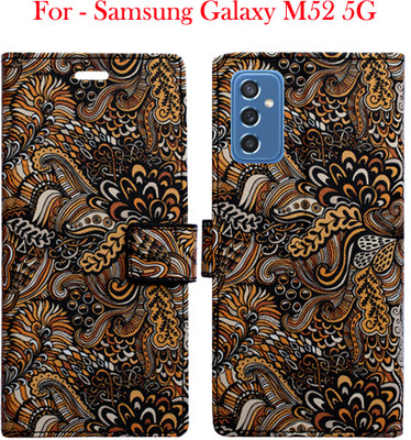 Toklot Flip Cover for Samsung Galaxy M52 5G(Multicolor, Pack of: 1)