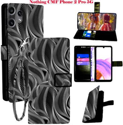 Mxkart Flip Cover for Nothing CMF Phone 2 Pro 5G(Black, Pack of: 1)