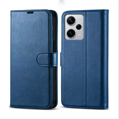 Unirock Flip Cover for Redmi Note 12 Pro+ 5G(Blue, Dual Protection, Pack of: 1)