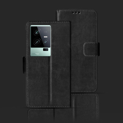 Kalua Mall Flip Cover for IQOO 11 5G(Black, Pack of: 1)