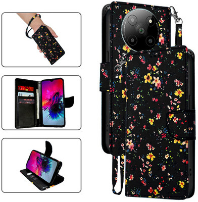 Cutemart Flip Cover for Lava Agni 2 5G(Black, Pack of: 1)