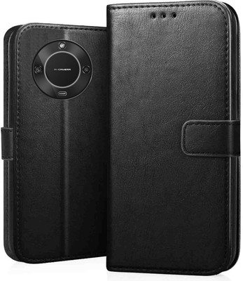GoPerfect Flip Cover for Lava Blaze 2 5G(Black, Dual Protection, Pack of: 1)