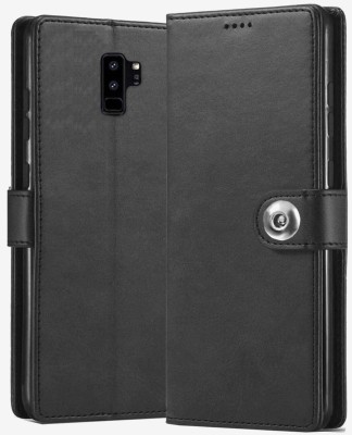 Gaffar Wale Flip Cover for Samsung Galaxy S9 Plus(Black, Dual Protection, Pack of: 1)