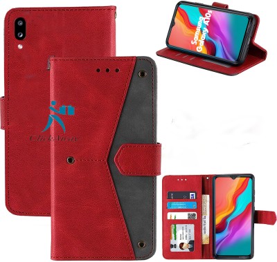 Urban Tech Flip Cover for Samsung Galaxy A10s M01s(Red, Grip Case, Pack of: 1)