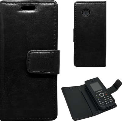 Gizmofreaks Flip Cover for Jio Bharat V3 4G Model No.: JBV191M1 Keypad Mobile Feature Phone(Black, Pack of: 1)