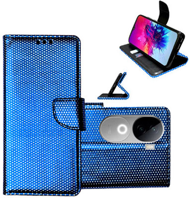 Toklot Flip Cover for iQOO Z9s 5G(Blue, Pack of: 1)