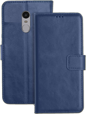 PFOAM Flip Cover for Mi Redmi Note 4(Blue, Dual Protection, Pack of: 1)