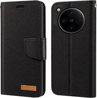 Clickcase Flip Cover for OPPO Find X8 Pro 5G(Black, Dual Protection)