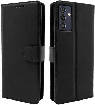Slugabed Flip Cover for Samsung Galaxy M13, Samsung Galaxy M13 4G, Samsung Galaxy F13, Samsung Galaxy F23 5G(Black, Cases with Holder, Pack of: 1)