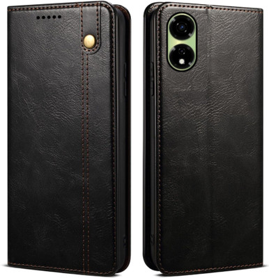 GoPerfect Flip Cover for Itel P55 5G |No.1 Top Trending Business Series | Wallet Back Cover(Black, Magnetic Case, Pack of: 1)