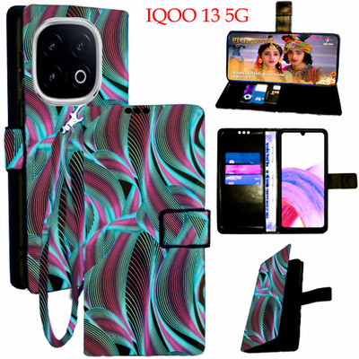 Vacko Flip Cover for iQOO 13 5G(Blue, Pack of: 1)