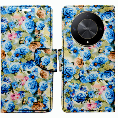 Toklot Flip Cover for Honor X9B 5G(Blue, Pack of: 1)