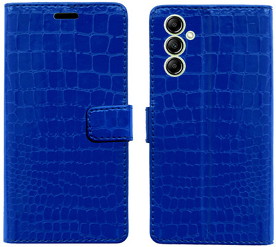 Toklot Flip Cover for Samsung Galaxy A35 5G(Blue, Pack of: 1)
