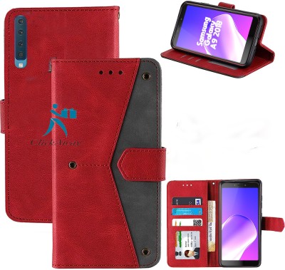 Urban Tech Flip Cover for Samsung Galaxy A9 2018 A920F(Red, Grip Case, Pack of: 1)