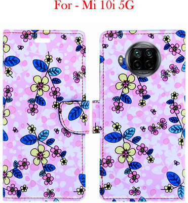 Toklot Flip Cover for Mi 10i 5G(Pink, Pack of: 1)