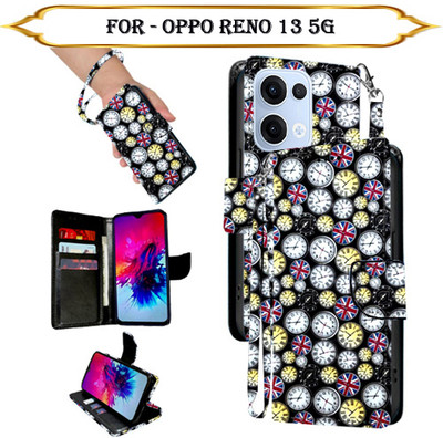 PARGO Flip Cover for OPPO Reno 13 5G(Multicolor, Pack of: 1)
