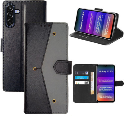 Aaghosh Flip Cover for Samsung Galaxy F17 5G, Samsung Galaxy A17 5G, Samsung Galaxy A26 5G, Samsung Galaxy A36 5G, A56 5G(Black, Shock Proof, Pack of: 1)