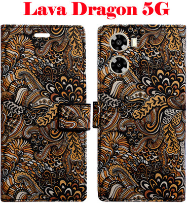 Vacko Flip Cover for Lava Dragon 5G(Multicolor, Pack of: 1)
