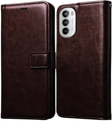 Casotec Flip Cover for Motorola Moto G82 5G