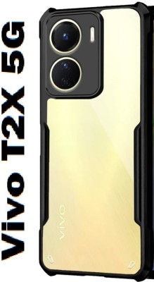 vizo Flip Cover for Vivo T2X 5G, Vivo T2X [IP](Black, Camera Bump Protector, Pack of: 1)