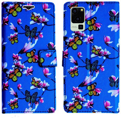 Realgo Flip Cover for Lava Blaze 5G(Blue, Pack of: 1)