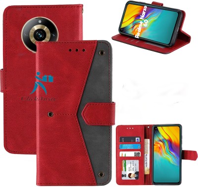 ExclusivePlus Flip Cover for Honor 9N(Red, Dual Protection, Pack of: 1)