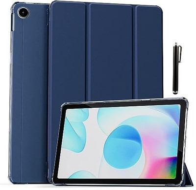 Nice Assoseries HUB Flip Cover for realme Pad 10.4 inch(Blue, Dual Protection)