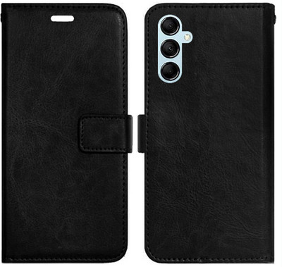 Toklot Flip Cover for Samsung Galaxy M14 5G(Black, Pack of: 1)