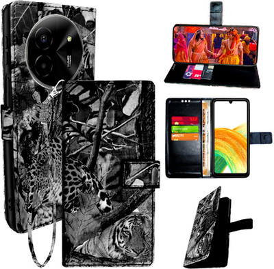 Toklot Flip Cover for Lava Blaze X 5G(Black, Pack of: 1)