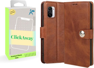 Gaffar Wale Flip Cover for Mi Redmi 11X 11X Pro(Brown, Dual Protection, Pack of: 1)