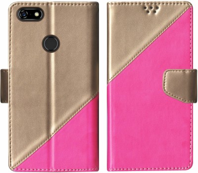 sales express Flip Cover for Lenovo A5 Multicolor(Pink, Shock Proof, Pack of: 1)