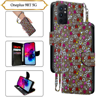 PARGO Flip Cover for Oneplus 9RT 5G(Brown, Pack of: 1)