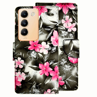 Toklot Flip Cover for Vivo Y200E 5G(Black, Pack of: 1)